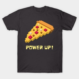 Power Up! Pizza Pixel T-Shirt